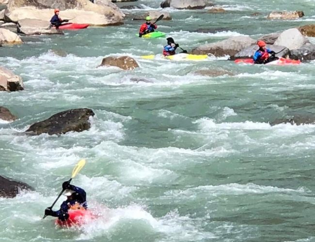 पोखरामा खुल्ला कायाकिङ प्रतियोगिता हुने