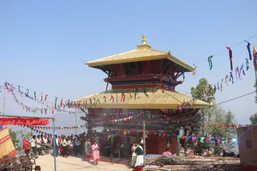 चितवनको इच्छाकामना माईको मन्दिर पुनःनिर्माण सम्पन्न