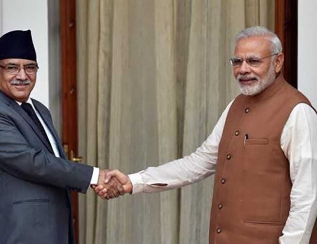 प्रधानमन्त्री प्रचण्ड र मोदीबीच आज भेटवार्ता हुँदै