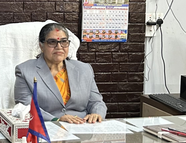 मधेश प्रदेश प्रमुख सुमित्रा सुवेदी भण्डारी पदमुक्त