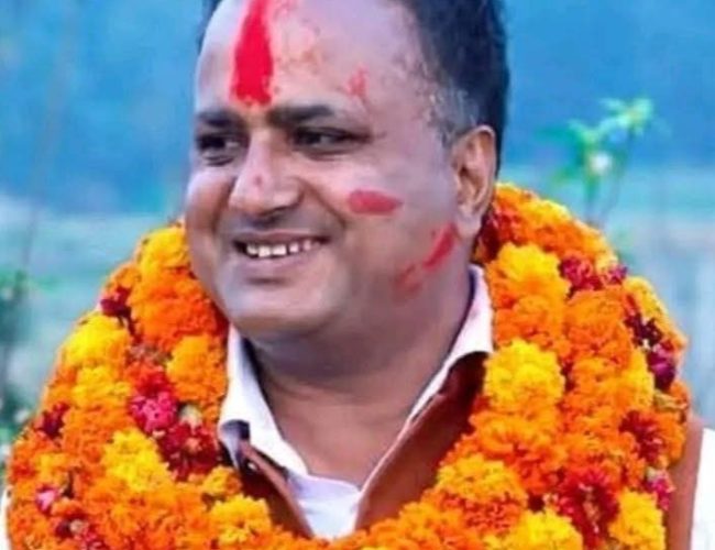 कंचनपुर क्षेत्र न २ बाट रा स्व पा नेता दीपक राज बोहरा निर्वाचित